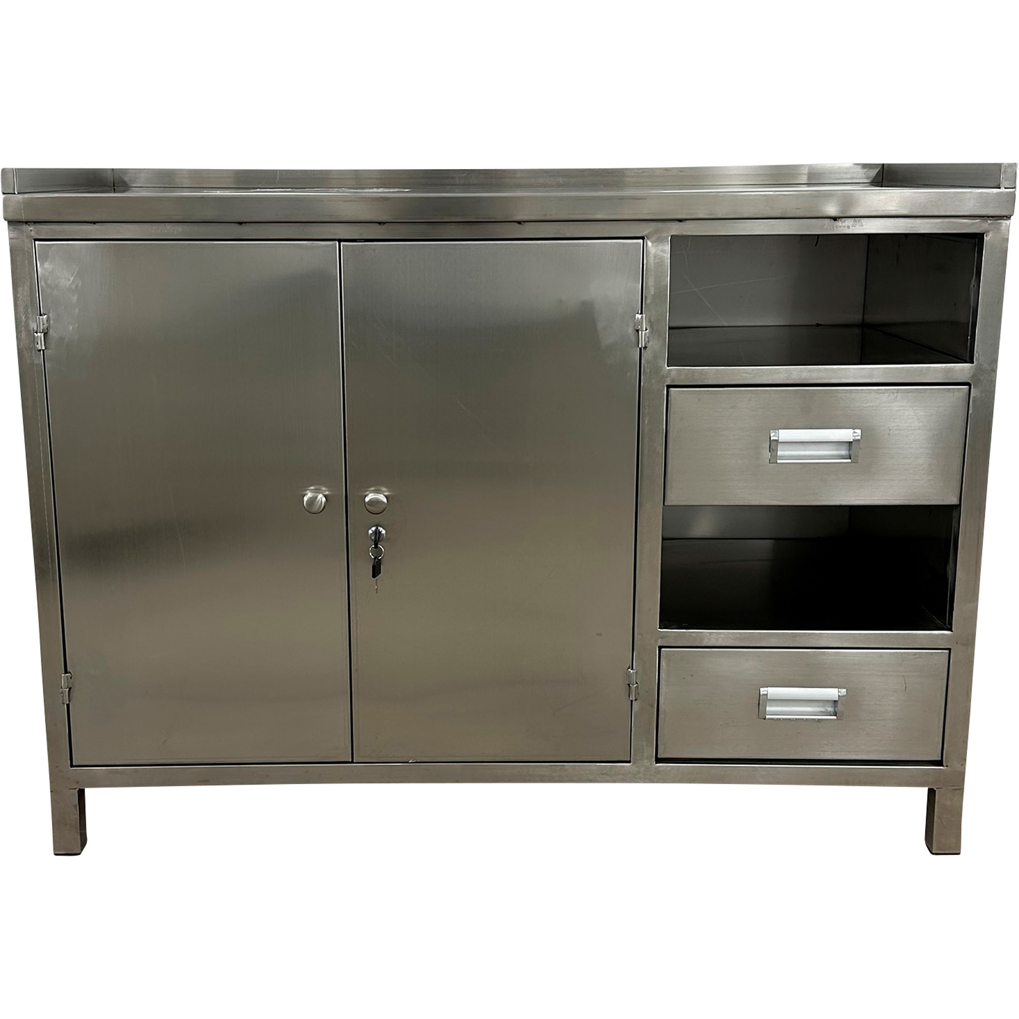 Ideal Paint Storage/Mixing Cabinet and Table, 46in.L x 20in.W x 34in.H, Model# PSB-PSMCT
